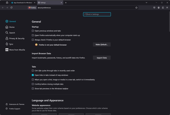 Mozilla Firefox screenshot 1