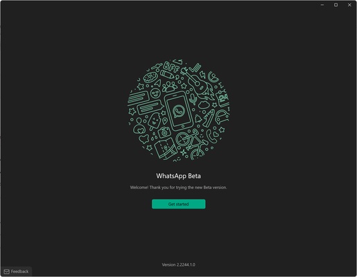 WhatsApp Desktop Beta screenshot 1
