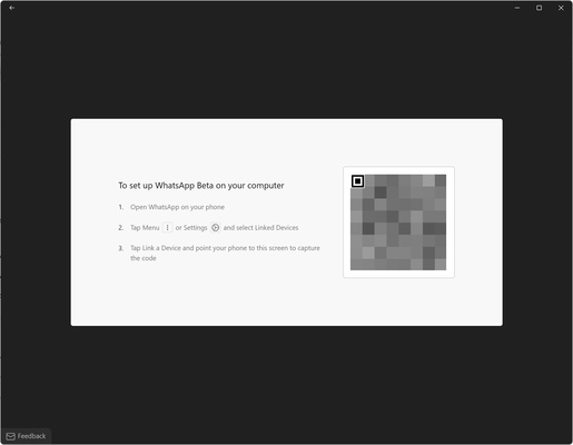 WhatsApp Desktop Beta screenshot 1