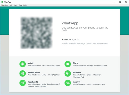 WhatsApp Desktop screenshot 1