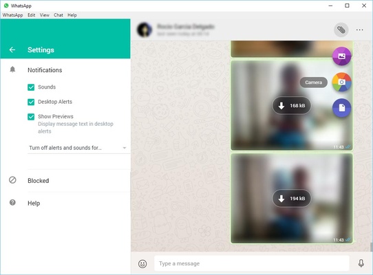 WhatsApp Desktop screenshot 1