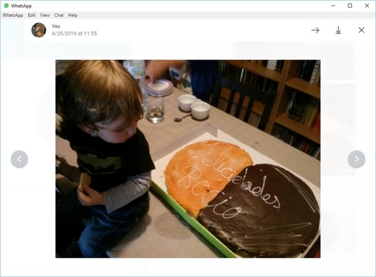WhatsApp Desktop screenshot 1
