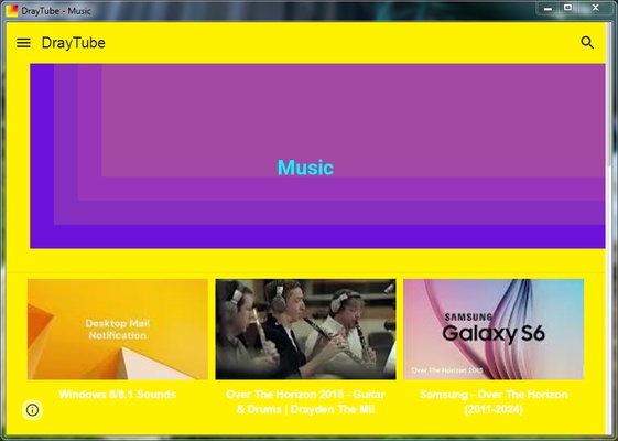 DrayTube screenshot 1