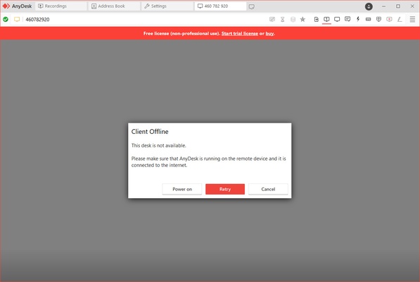 AnyDesk screenshot 1