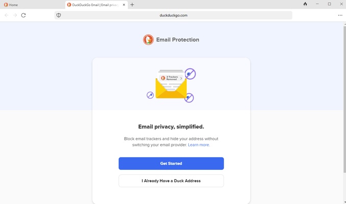 DuckDuckGo screenshot 1