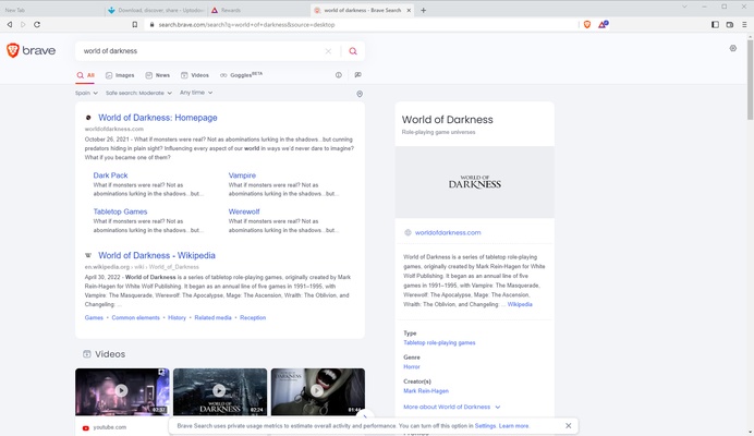 Brave Browser screenshot 1