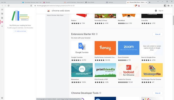 Brave Browser screenshot 1