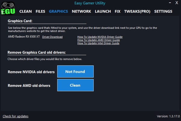 Easy Gamer Utility screenshot 1