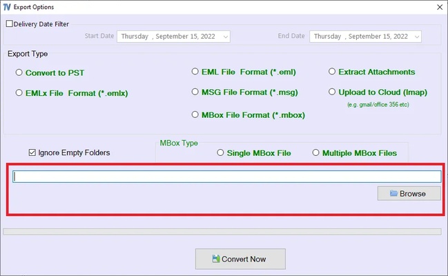 TrustVare OLM Converter screenshot 1
