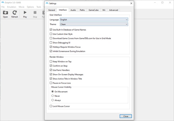 Dolphin Emulator screenshot 1
