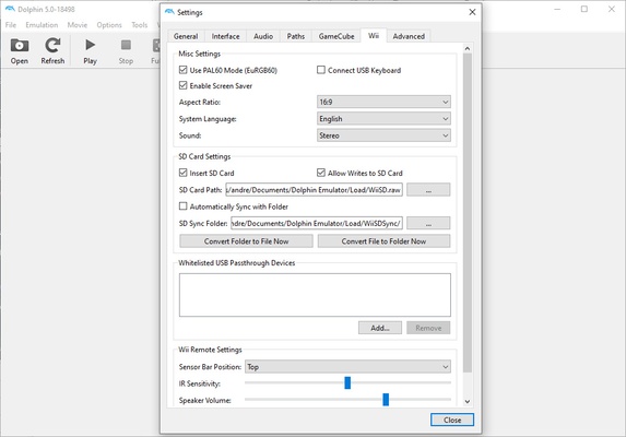 Dolphin Emulator screenshot 1