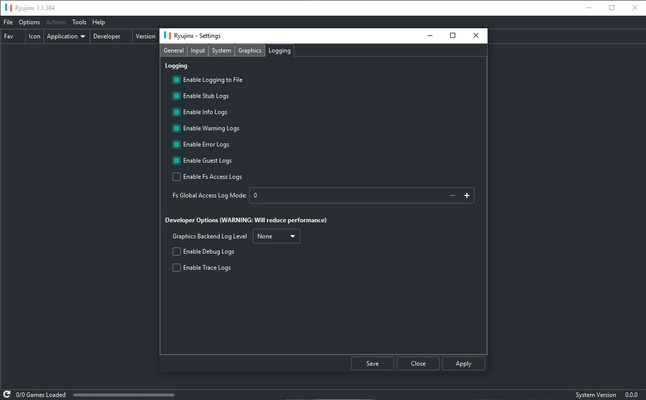 Ryujinx screenshot 1