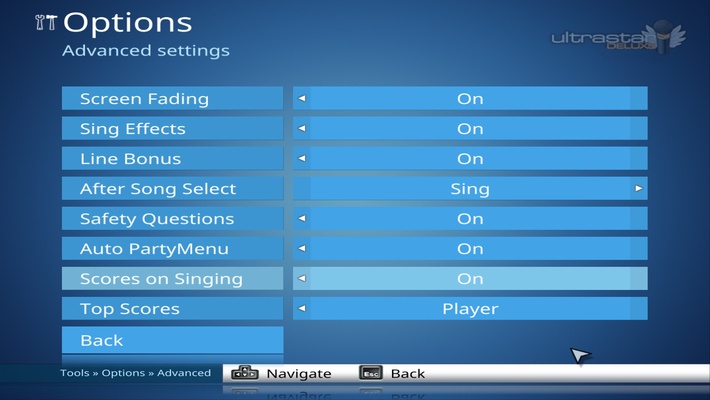 UltraStar Deluxe screenshot 1