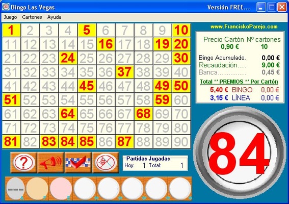 Bingo Las Vegas screenshot 1