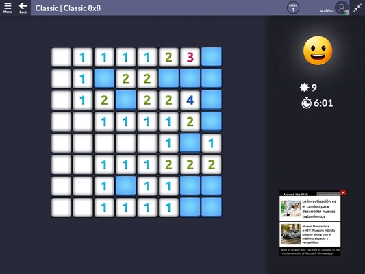 Microsoft Minesweeper screenshot 1