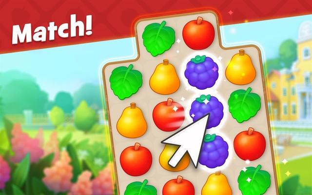 Gardenscapes screenshot 1