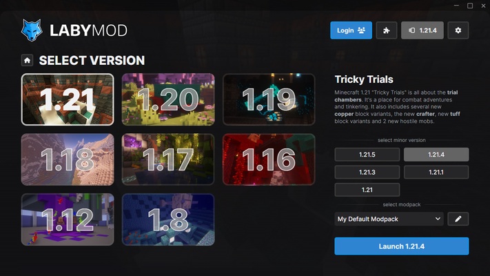 LabyMod screenshot 1
