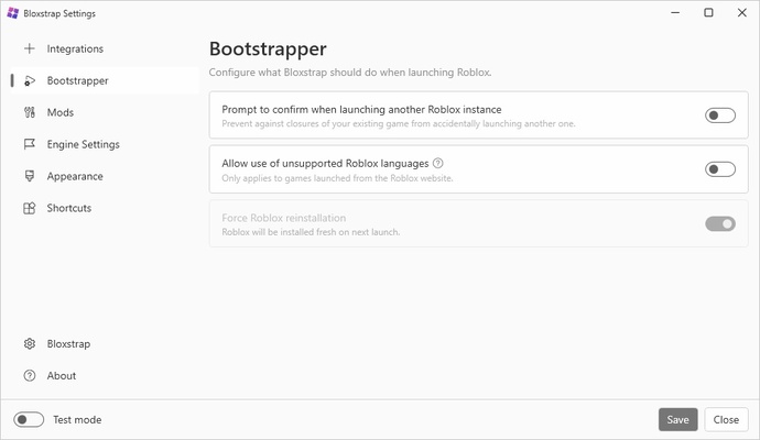 Bloxstrap screenshot 1