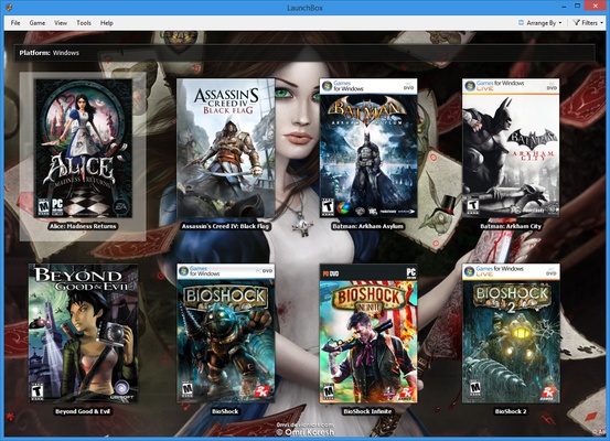 LaunchBox screenshot 1