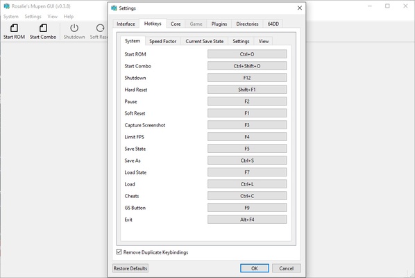 Rosalie's Mupen GUI screenshot 1