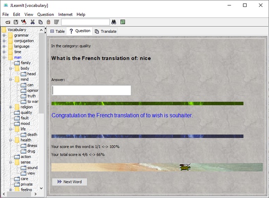 JLearnIt screenshot 1