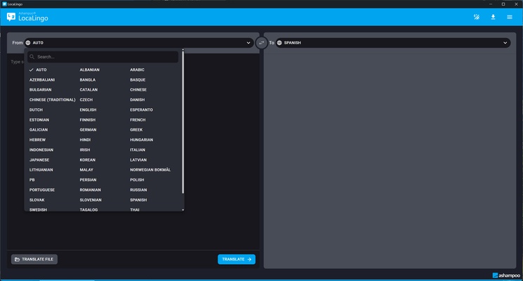 Ashampoo Loca­Lingo screenshot 1