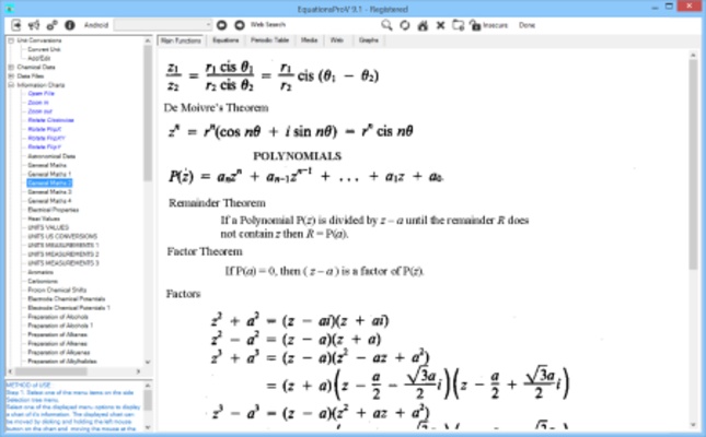 EquationsPro screenshot 1