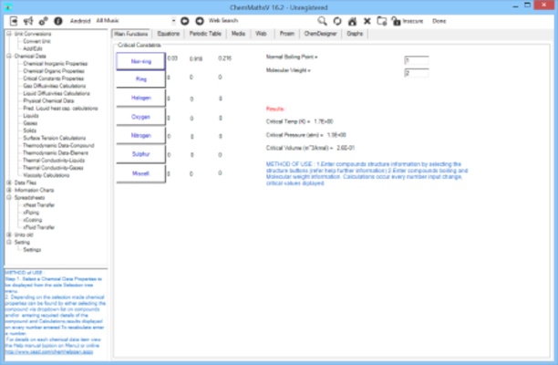 ChemMaths screenshot 1