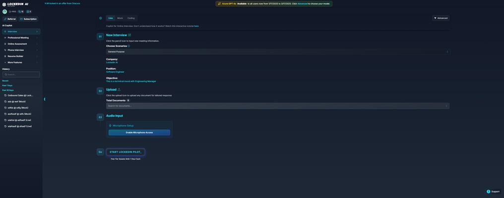 LockedIn AI screenshot 1