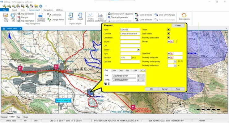 OkMap screenshot 1