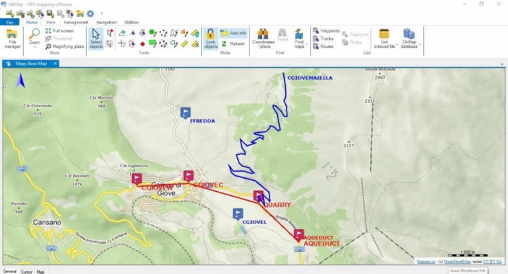 OkMap screenshot 1