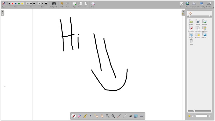 OpenBoard screenshot 1