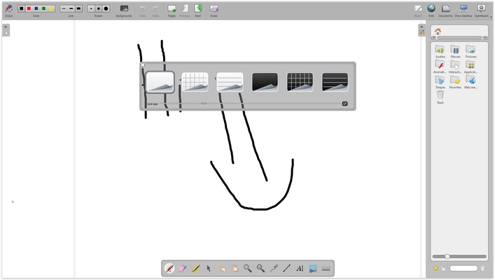 OpenBoard screenshot 1
