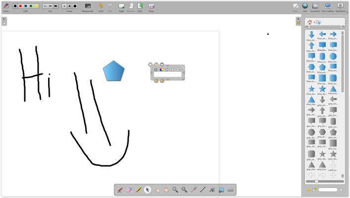 OpenBoard screenshot 1