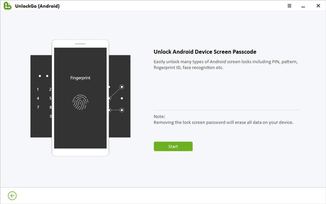 iToolab UnlockGo (Android) screenshot 1
