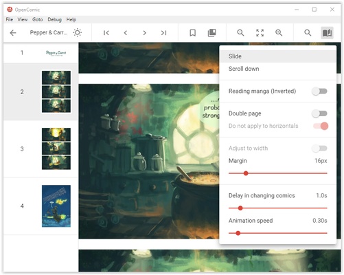 OpenComic screenshot 1