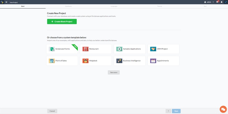 Scriptcase screenshot 1