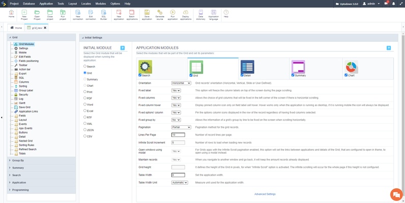 Scriptcase screenshot 1