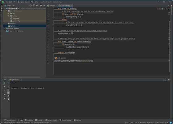 PyCharm Community screenshot 1