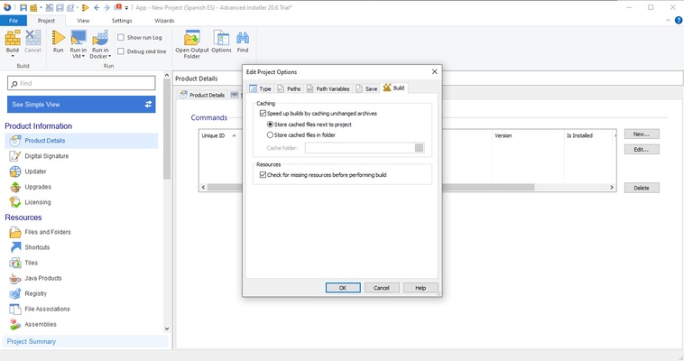 Advanced Installer screenshot 1