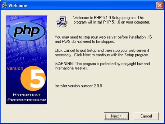 PHP screenshot 1