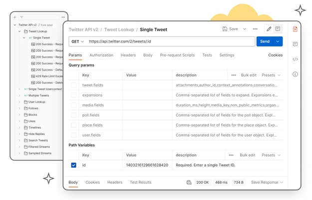 Postman screenshot 1