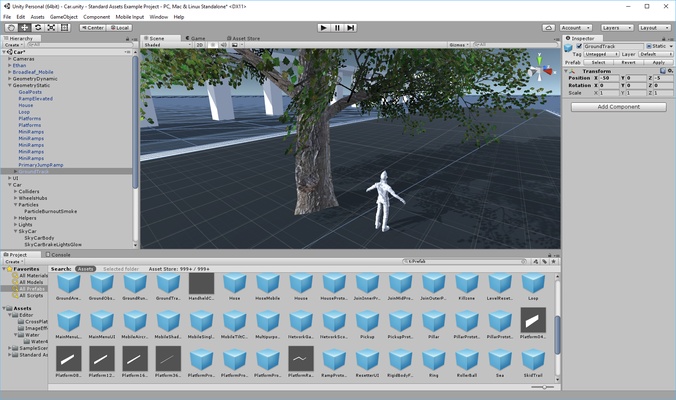 Unity screenshot 1