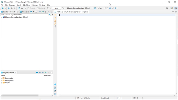 DBeaver screenshot 1