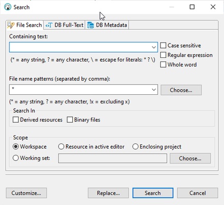 DBeaver screenshot 1