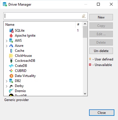 DBeaver screenshot 1