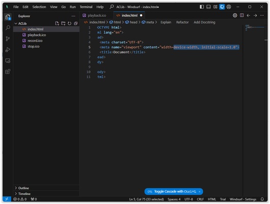 Windsurf screenshot 1