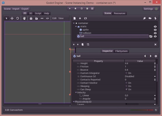 Godot Engine screenshot 1