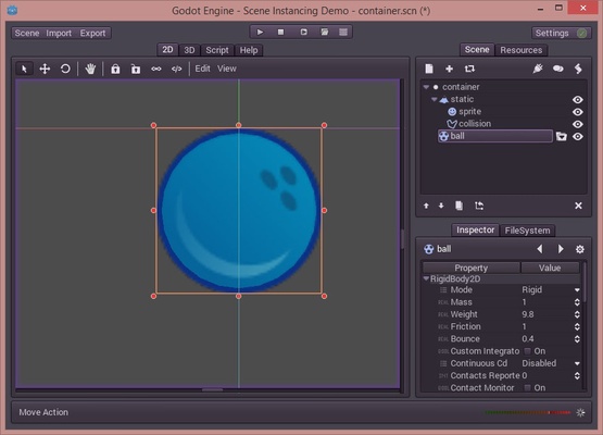 Godot Engine screenshot 1