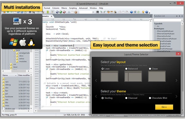 UltraEdit screenshot 1